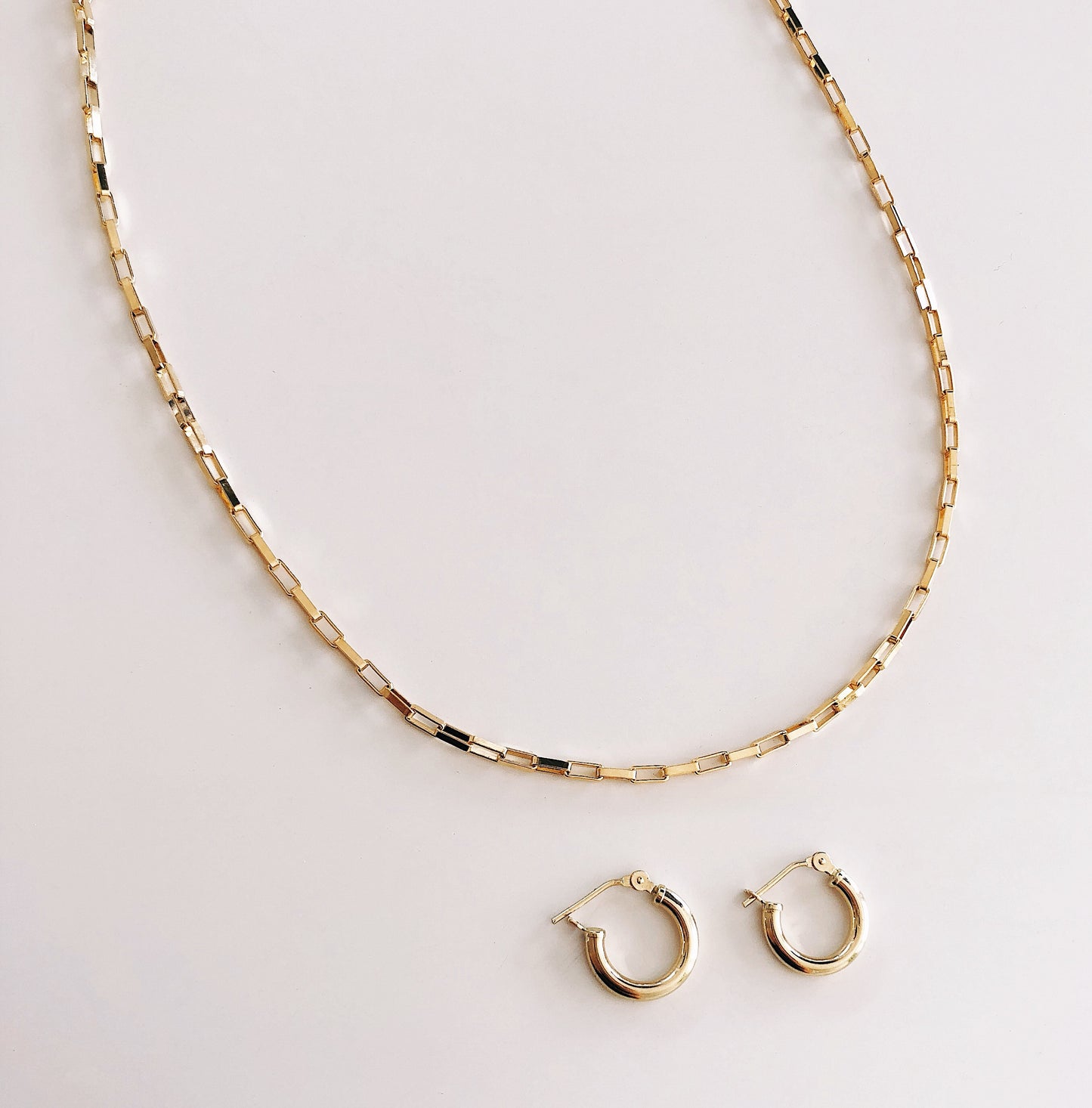 12mm 14K Classic Hoops